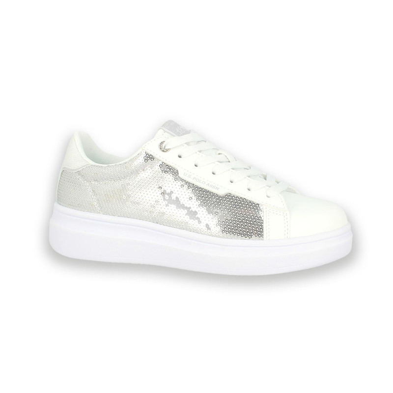 SNEAKERS PLATA