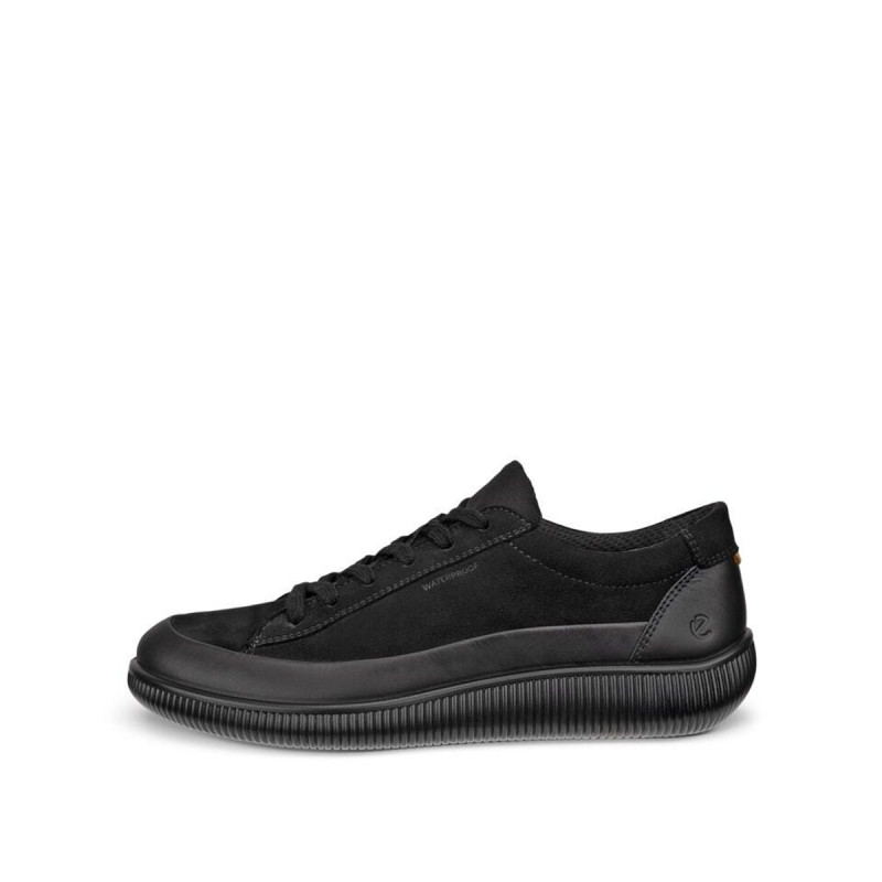 ECCO SOFT ZERO W  WP SHOE BLACK BLACK