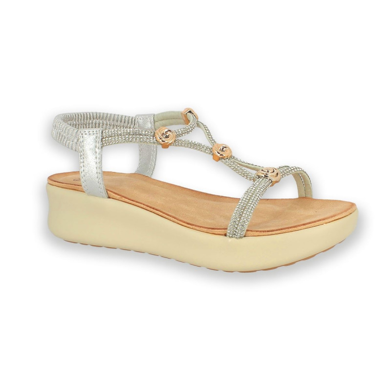 PLATAFORMA STRASS SILVER 