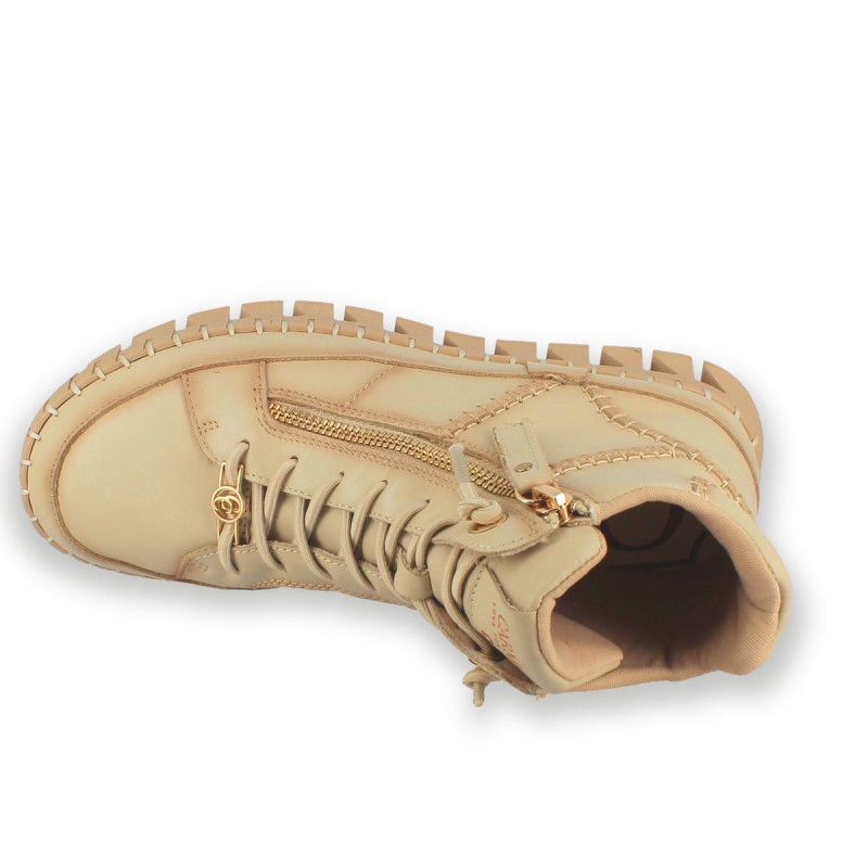 BOTIN SRA PIEL BEIGE