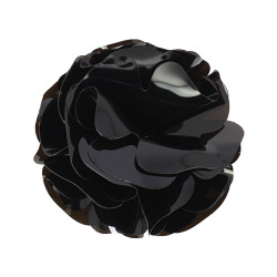 1145 POMPON VINILO NEGRO