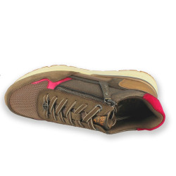 ZAPATO SRA PIEL BRONCE