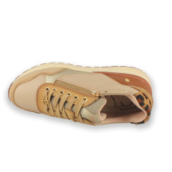 ZAPATO SRA PIEL BEIGE