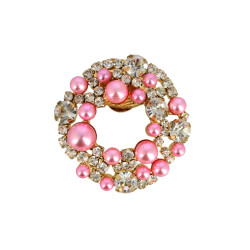 1172 CORONA BOLAS ROSA