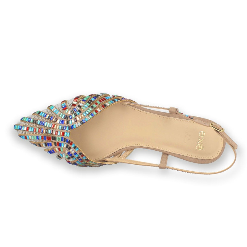 SANDALIA TAUPE MULTI